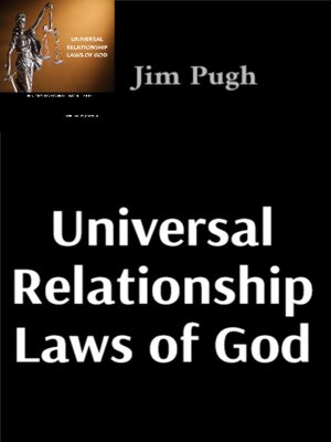 cover image of Universal Relationship Laws of God